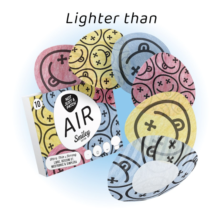 Air Patch Original – מהדורת קיץ- סמיילי 10 יח׳