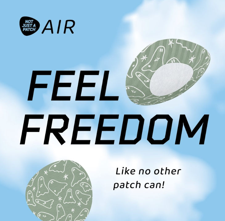 Air Patch Original – מהדורת קיץ- רוח רפאים ירוקה 10 יח׳