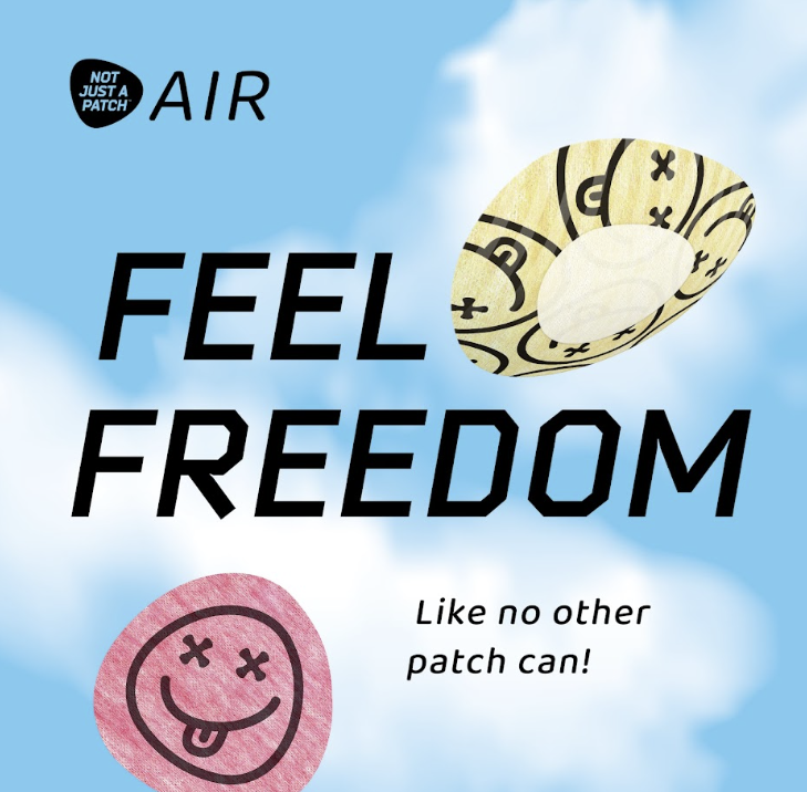 Air Patch Original – מהדורת קיץ- סמיילי 10 יח׳