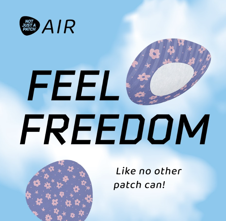 Air Patch Original – מהדורת קיץ- פרחוני 10 יח׳