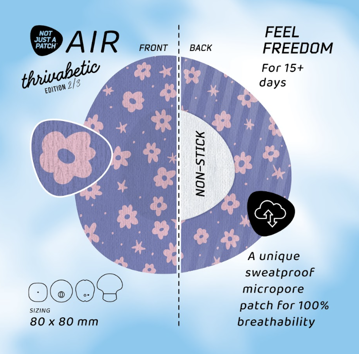 Air Patch Original – מהדורת קיץ- פרחוני 10 יח׳