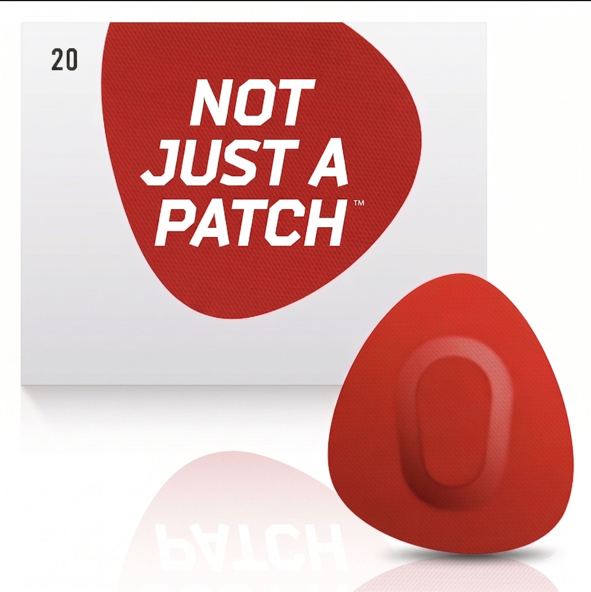 Original Patch (M- SIZE) אדום 20 יח׳