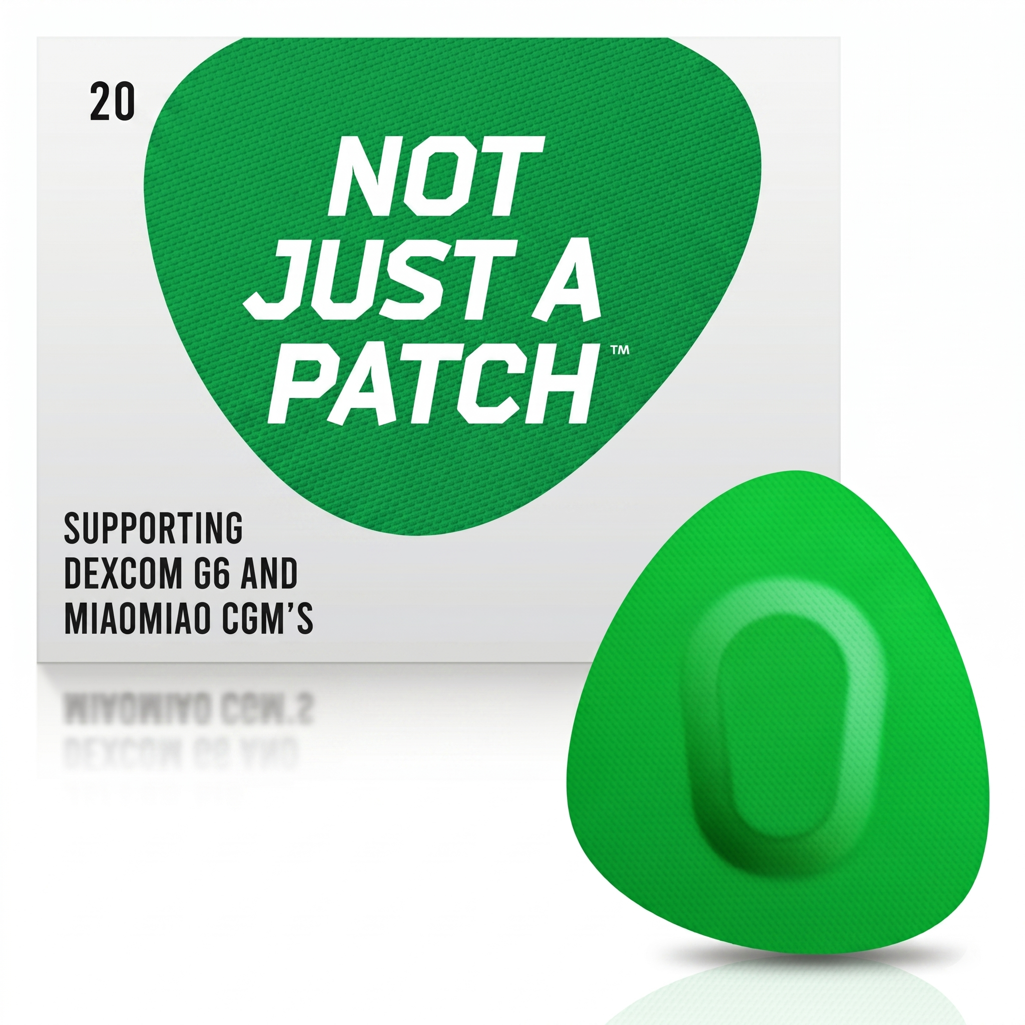 Original Patch (M- SIZE) ירוק 20 יח׳