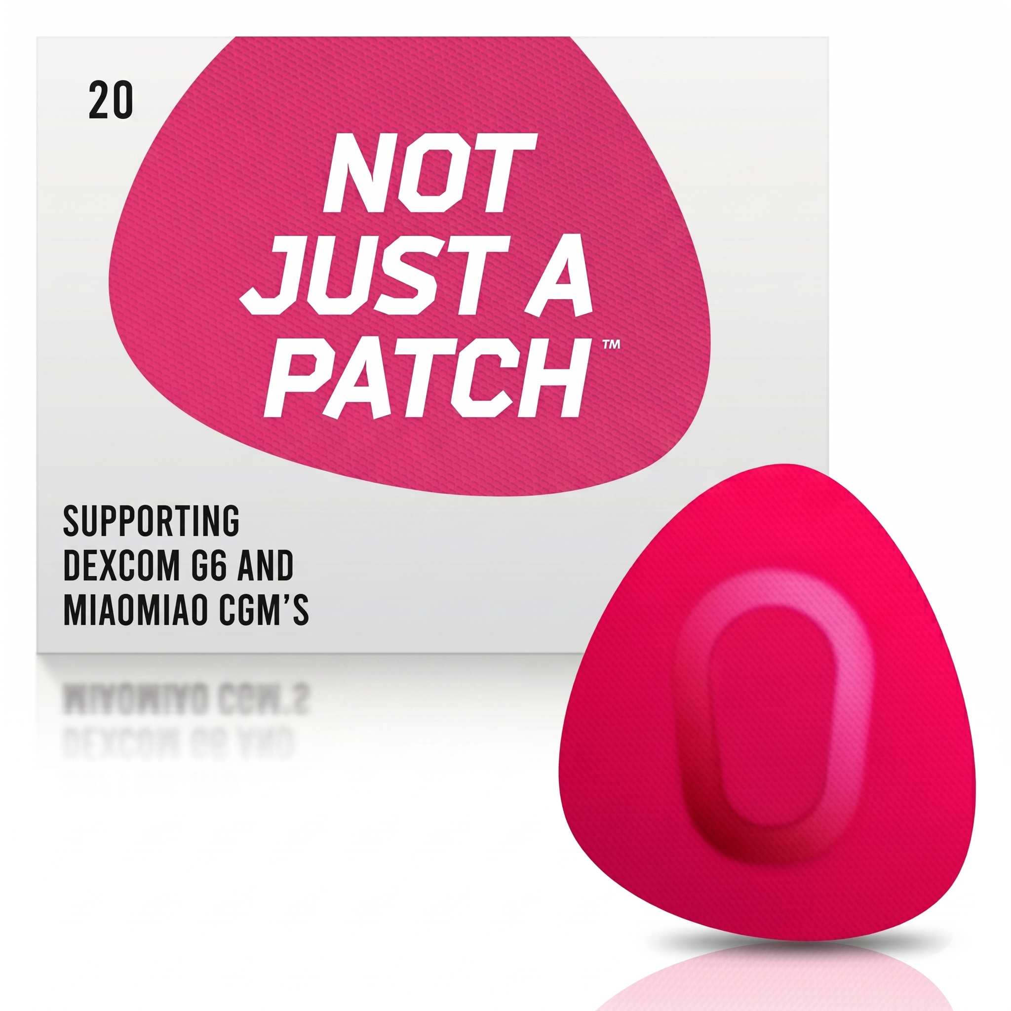 Original Patch (M- SIZE) ורוד 20 יח׳