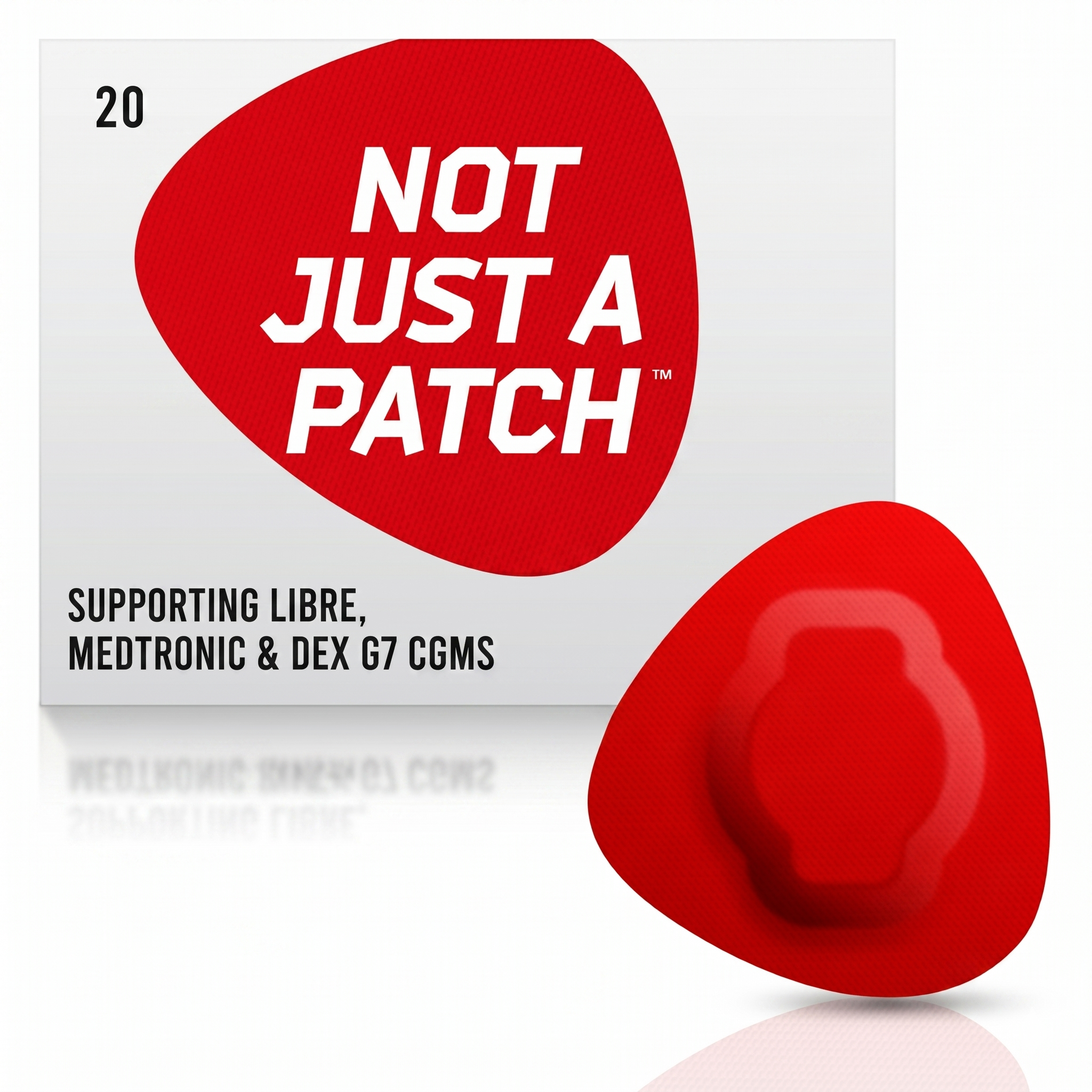 Original Patch אדום 20 יח׳