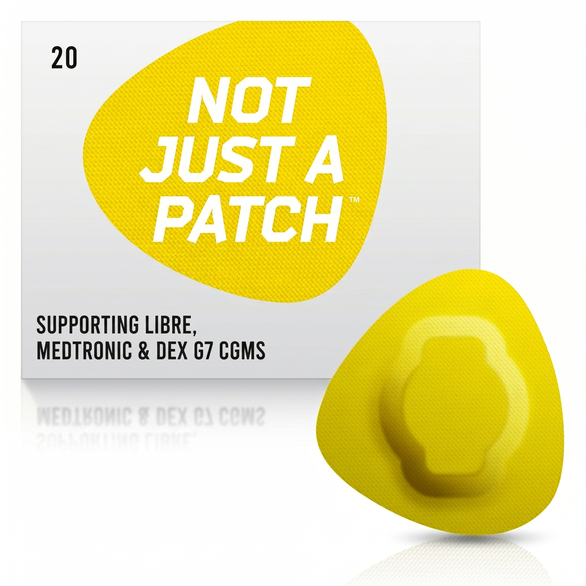 Original Patch צהוב 20 יח׳