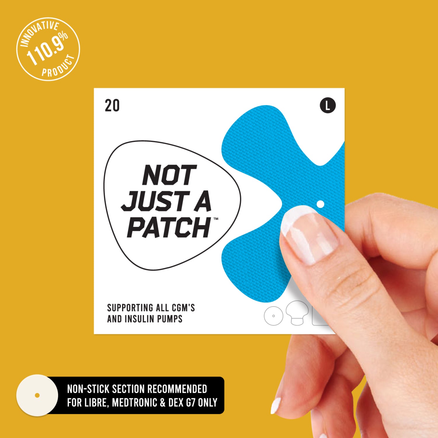 X- Patch כחול 20 יח׳