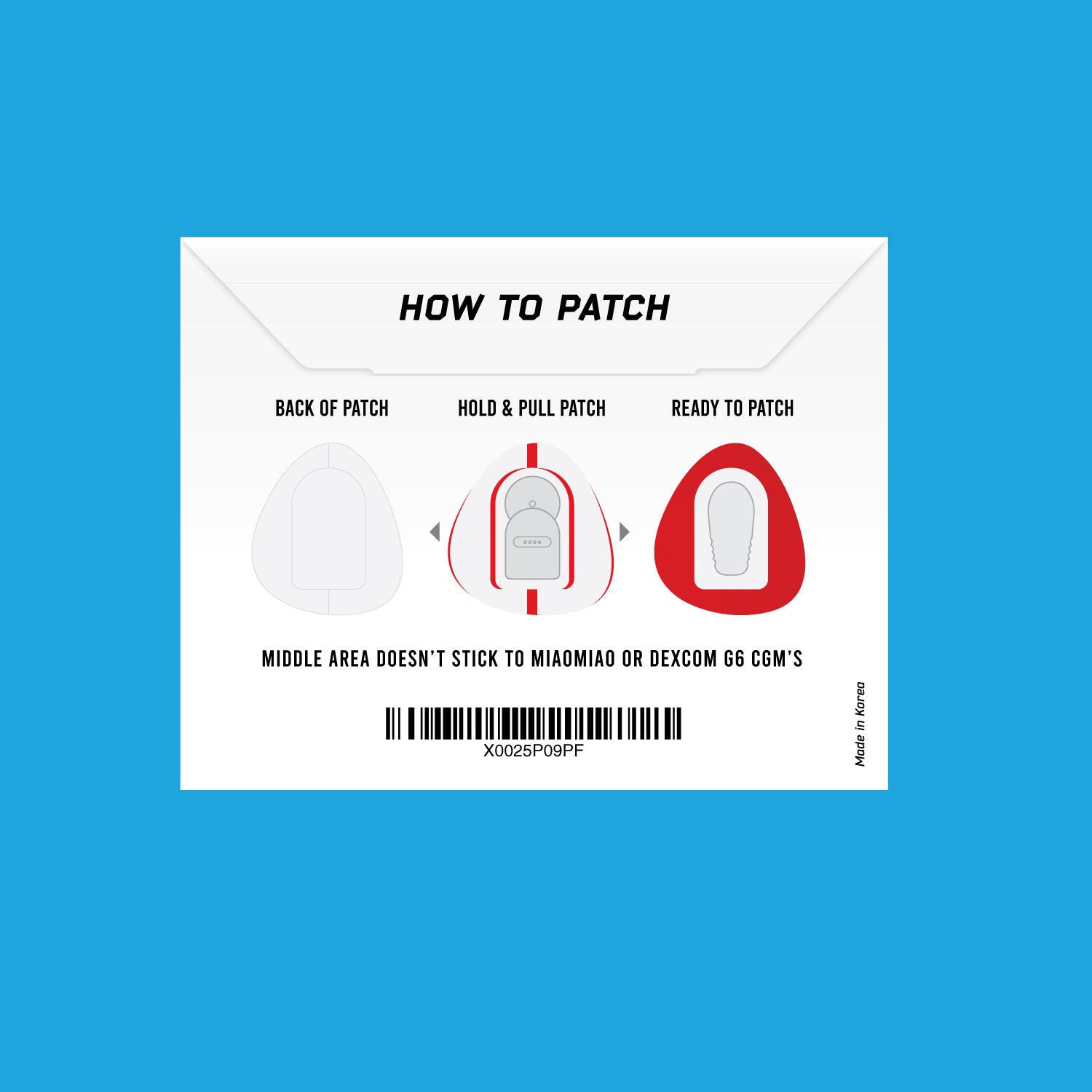 Original Patch (M- SIZE) אדום 20 יח׳
