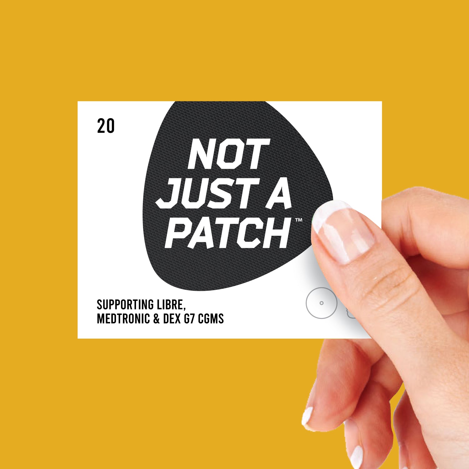 Original Patch שחור 20 יח׳
