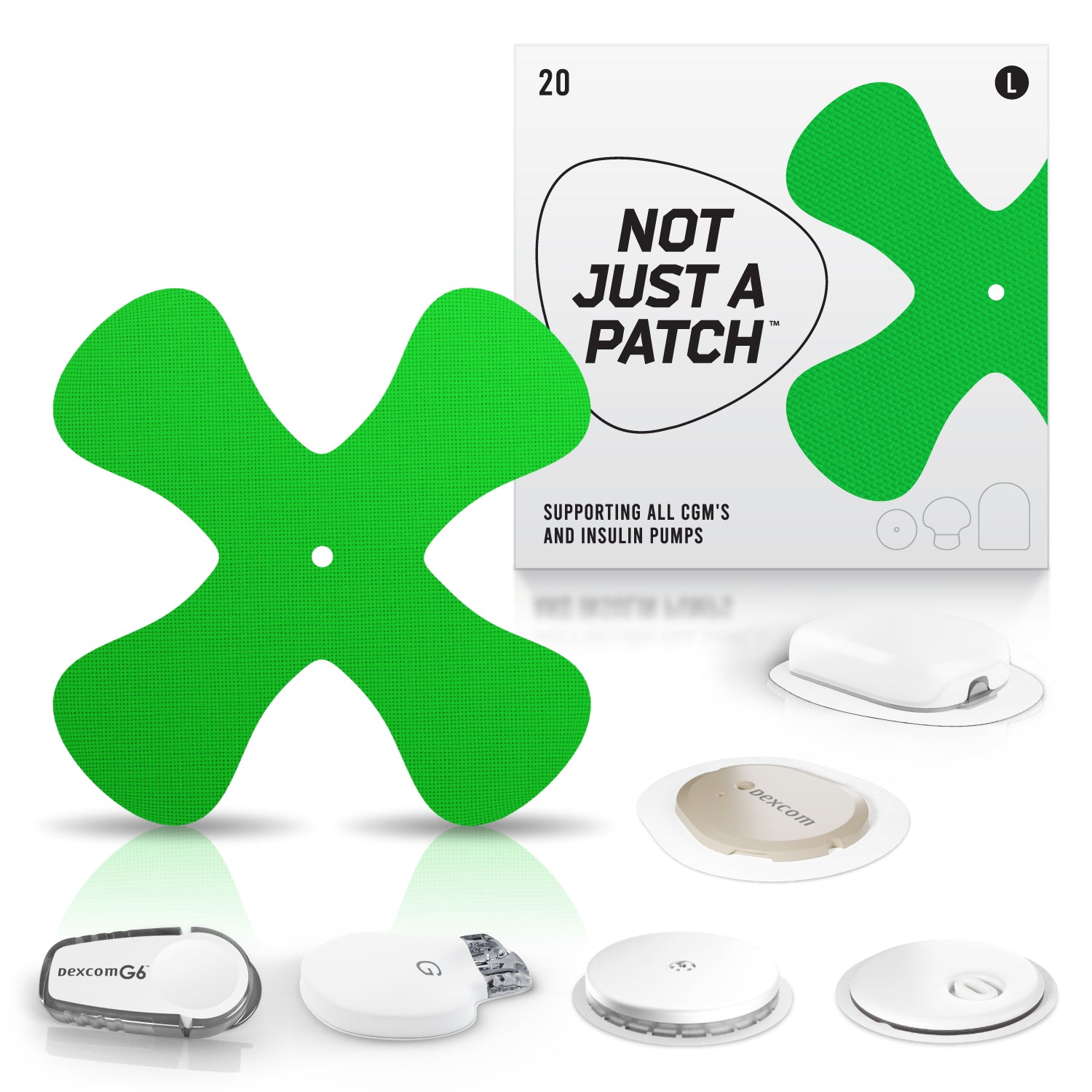 X- Patch ירוק 20 יח׳