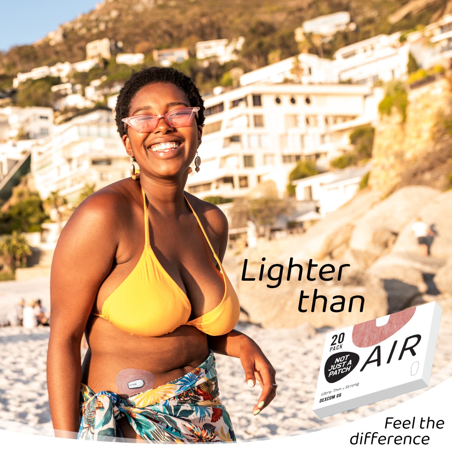 Dexcom G6 Air Patch – חום 20 יח׳