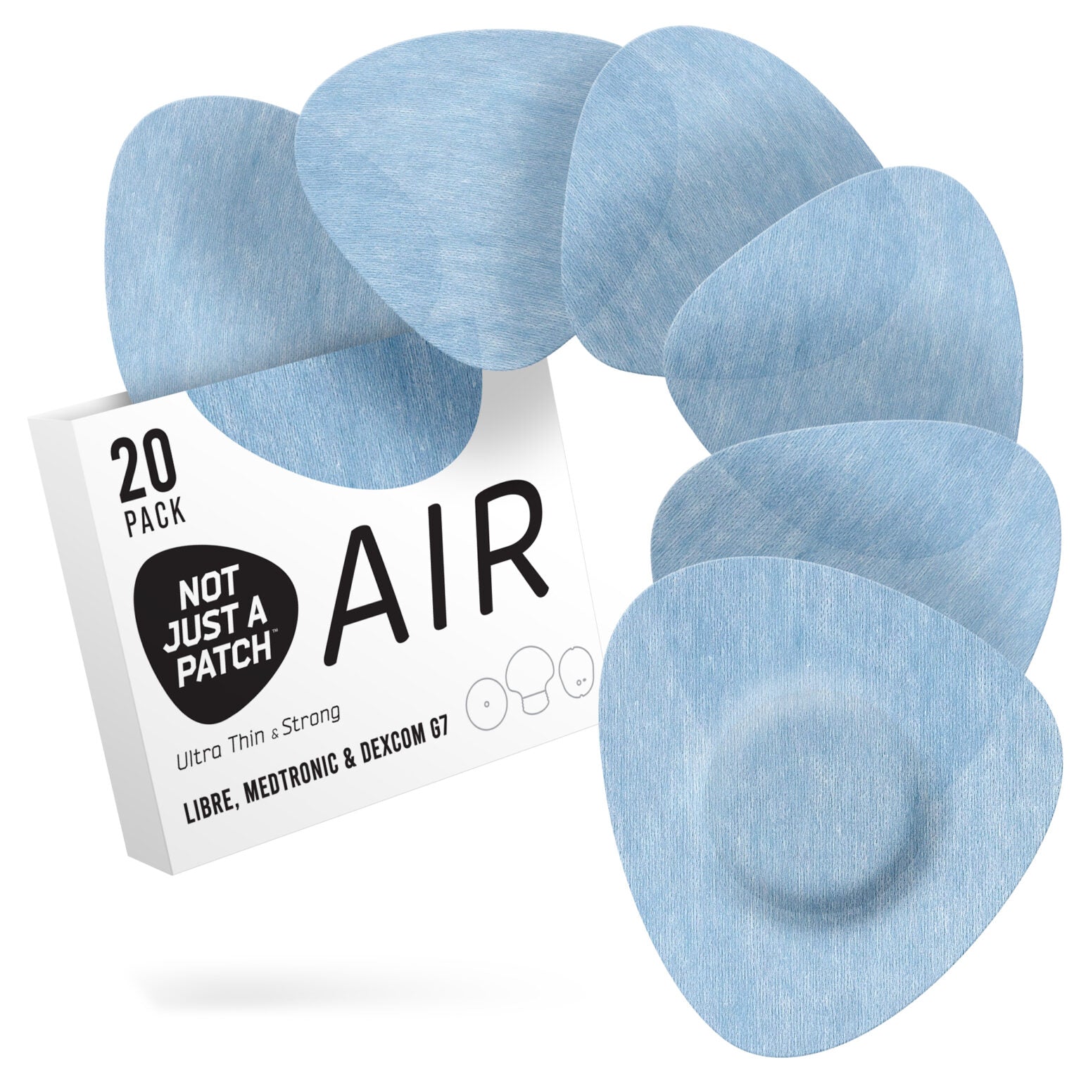 Air Patch Original – כחול 20 יח׳