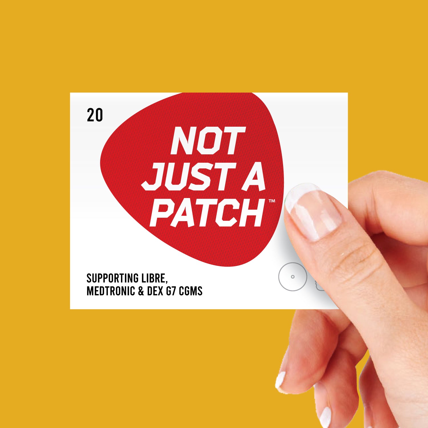 Original Patch אדום 20 יח׳