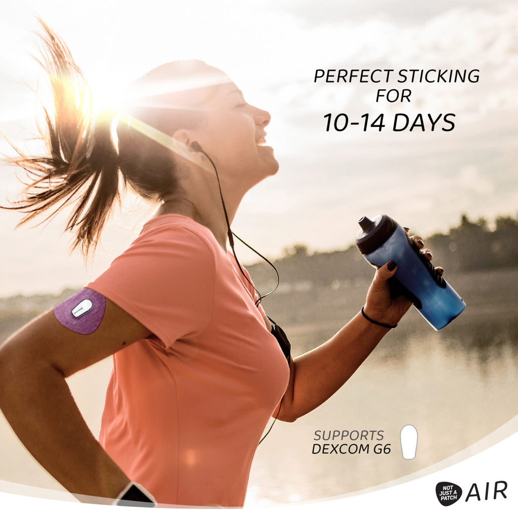 Dexcom G6 Air Patch – סגול 20 יח׳