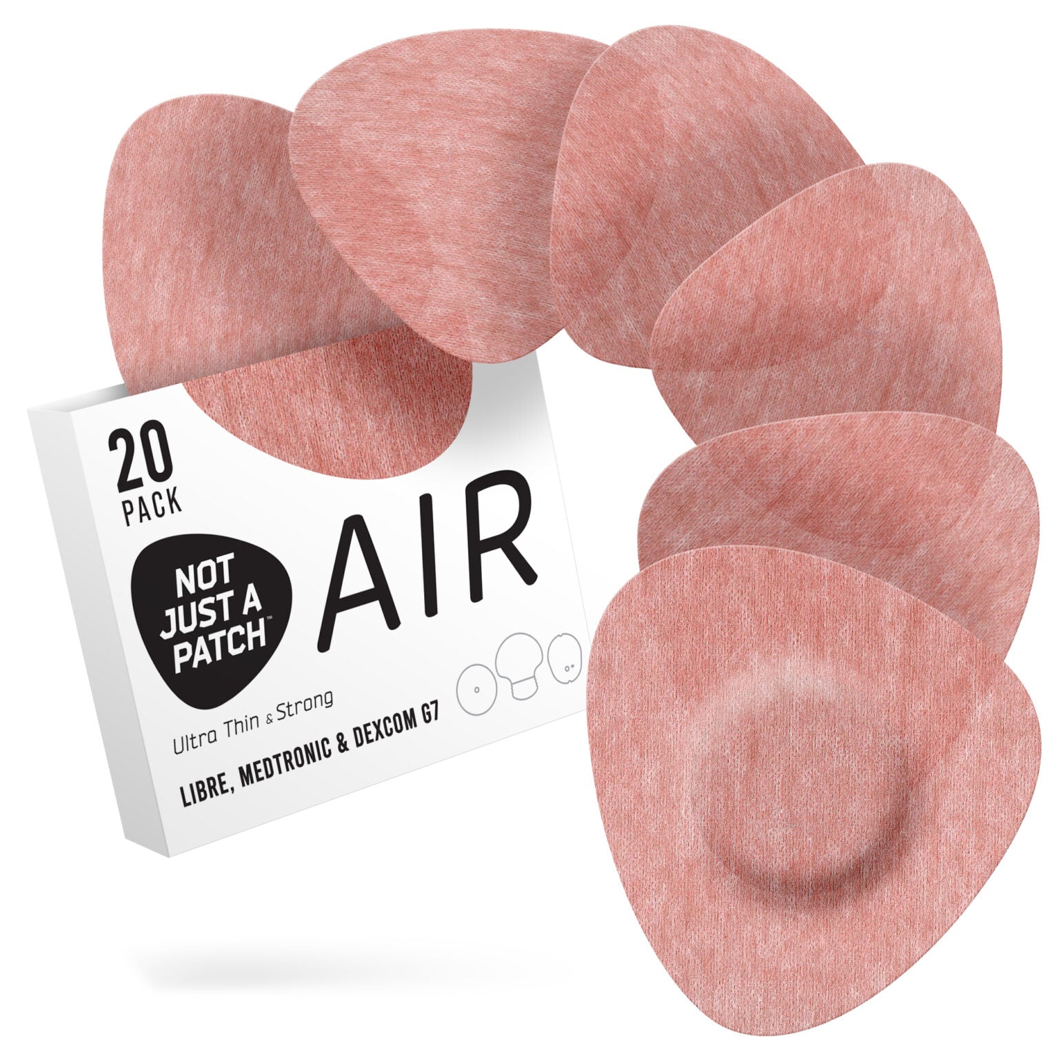 Air Patch Original – חום 20 יח׳