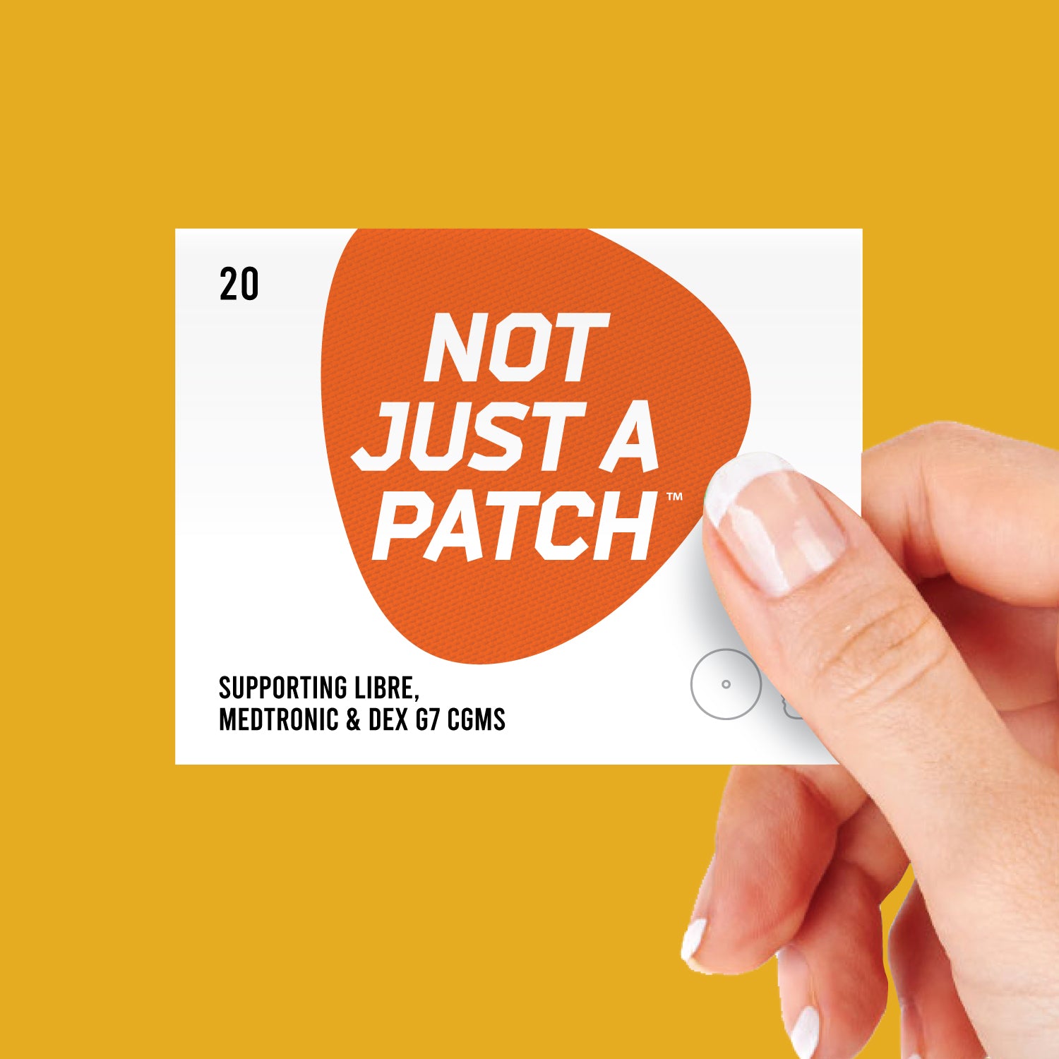 Original Patch כתום 20 יח׳
