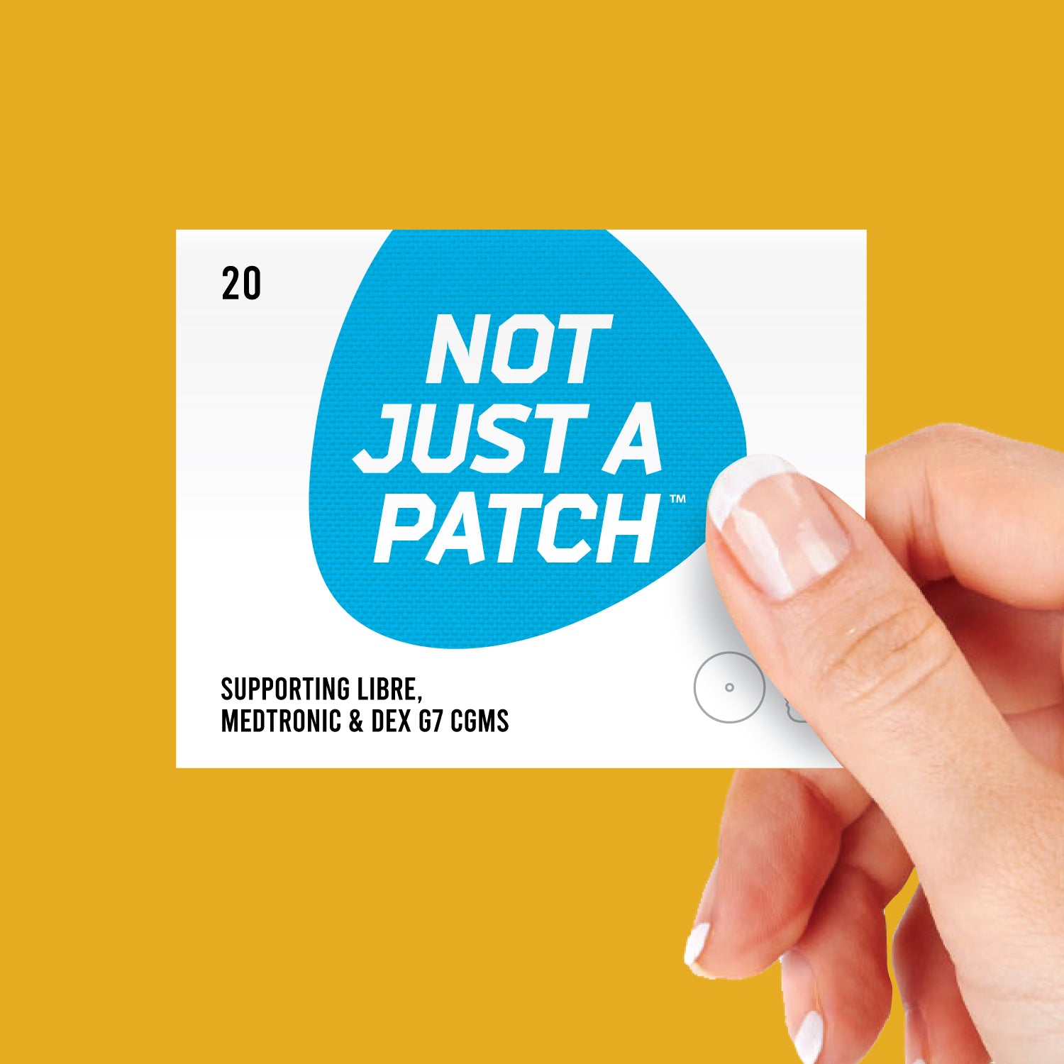 Original Patch כחול 20 יח׳