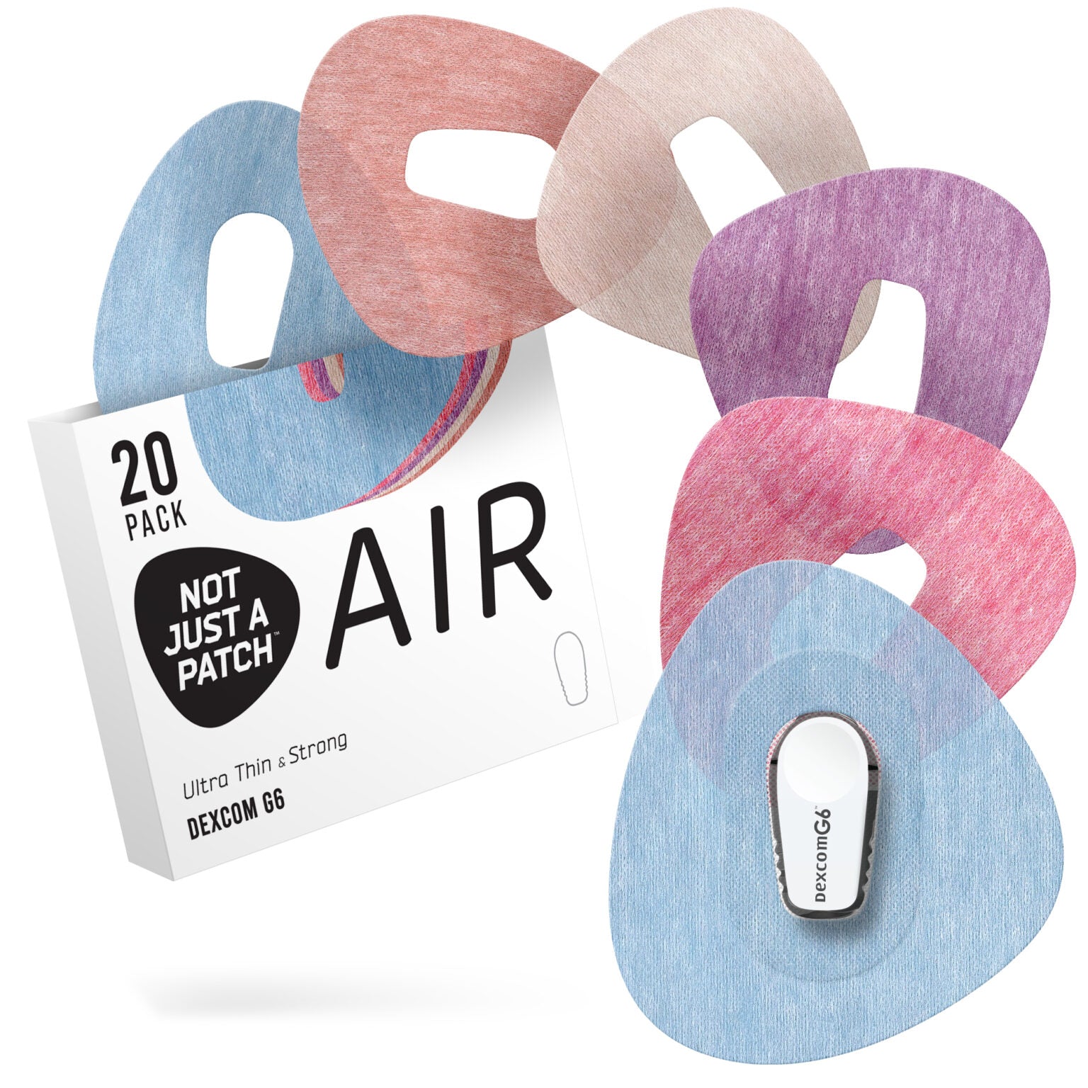 Dexcom G6 Air Patch – תפזורת 20 יח׳