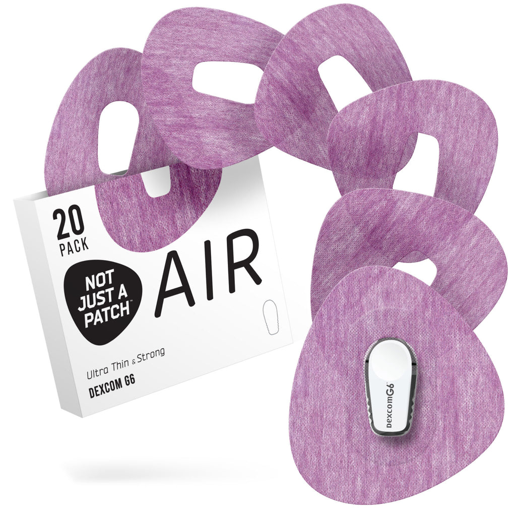 Dexcom G6 Air Patch – סגול 20 יח׳