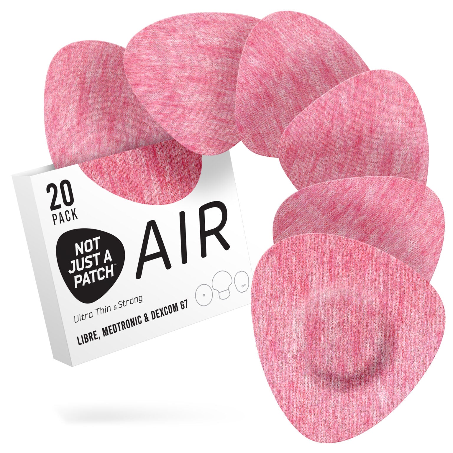Air Patch Original – ורוד 20 יח׳