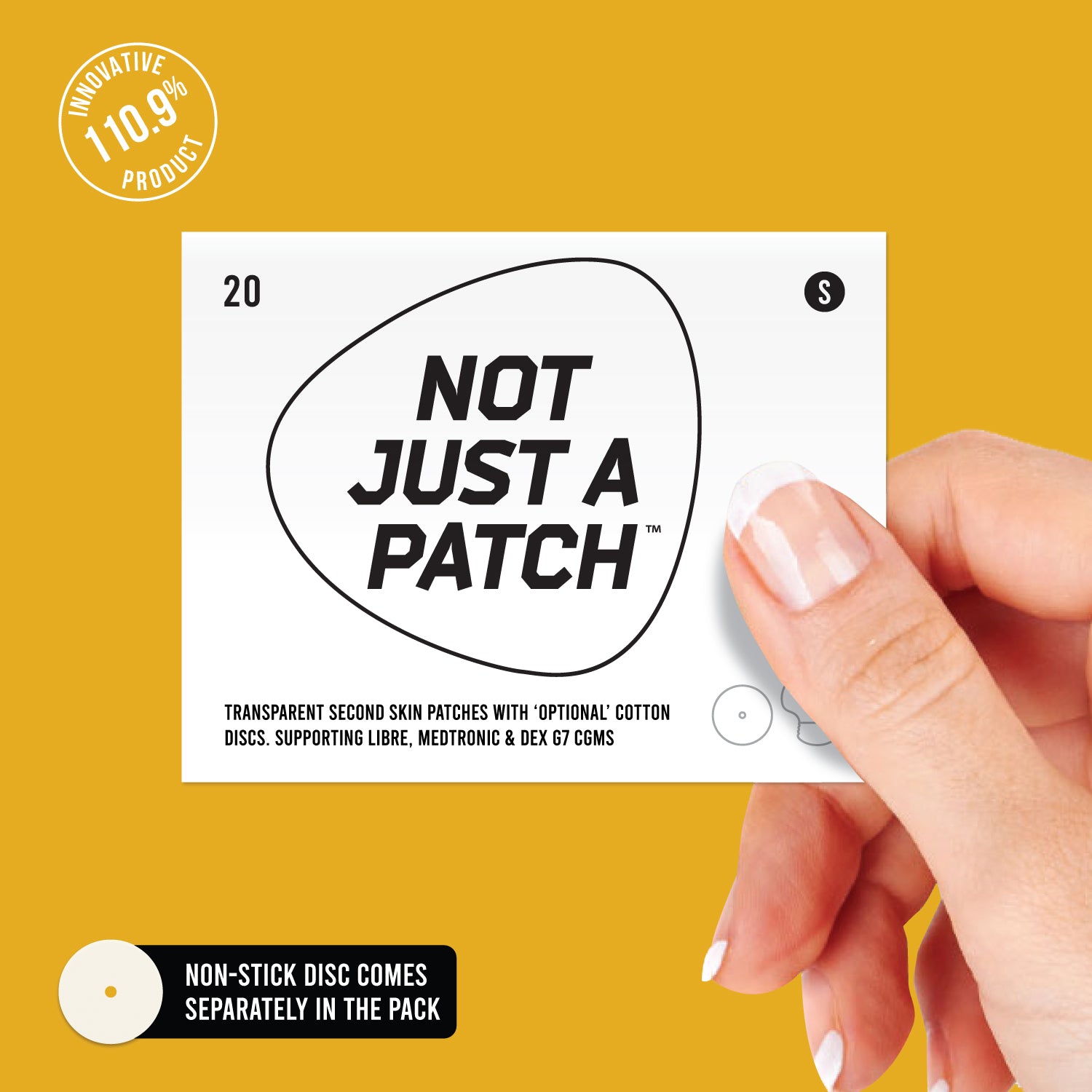 Original Patch שקוף 20 יח׳