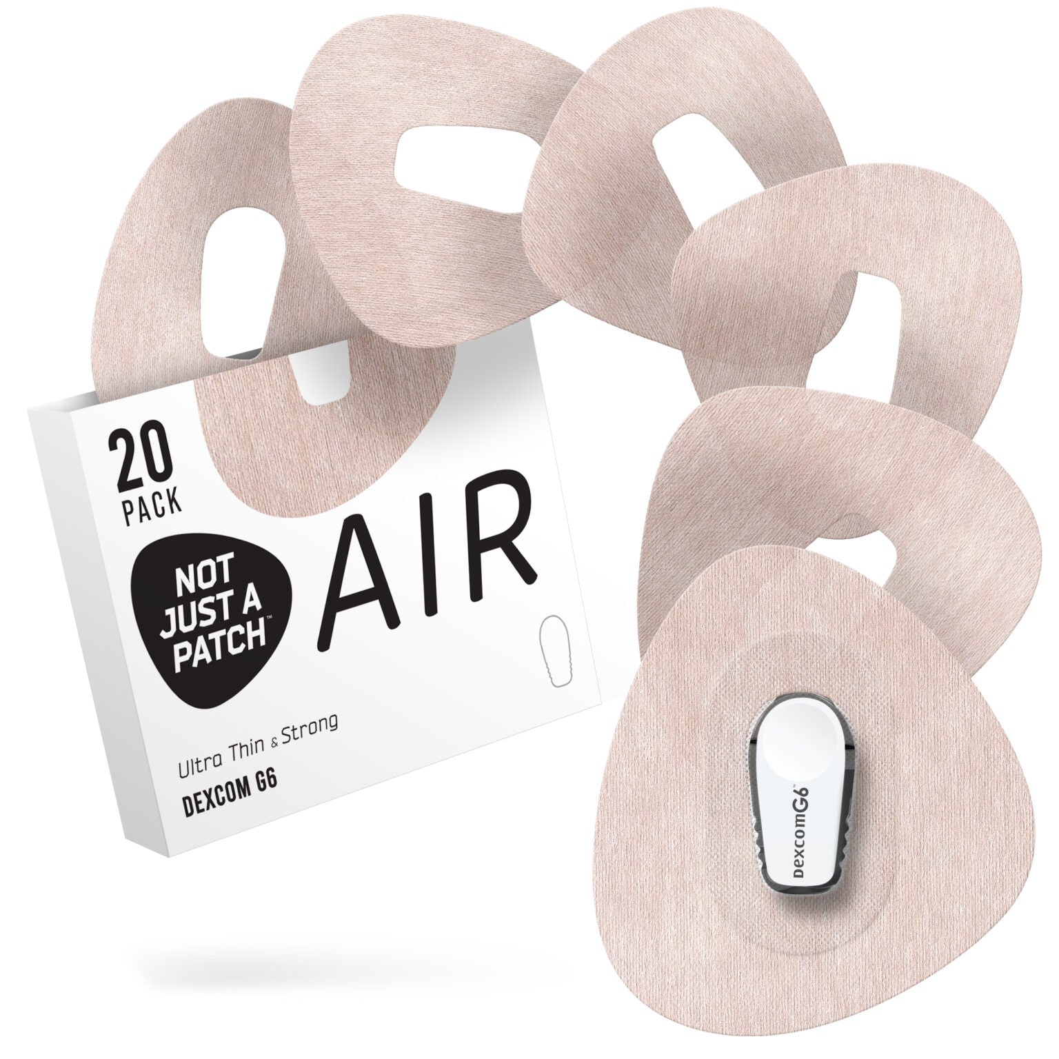 Dexcom G6 Air Patch – גוף 20 יח׳