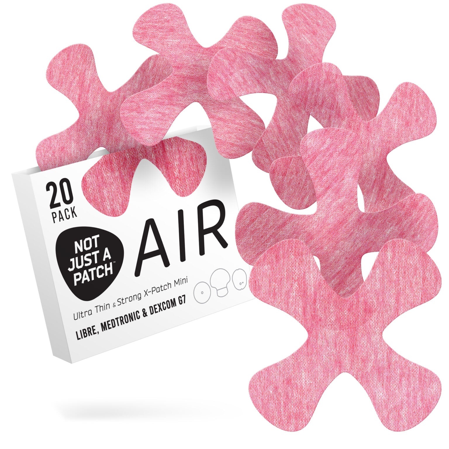 x- mini air – ורוד 20 יח׳