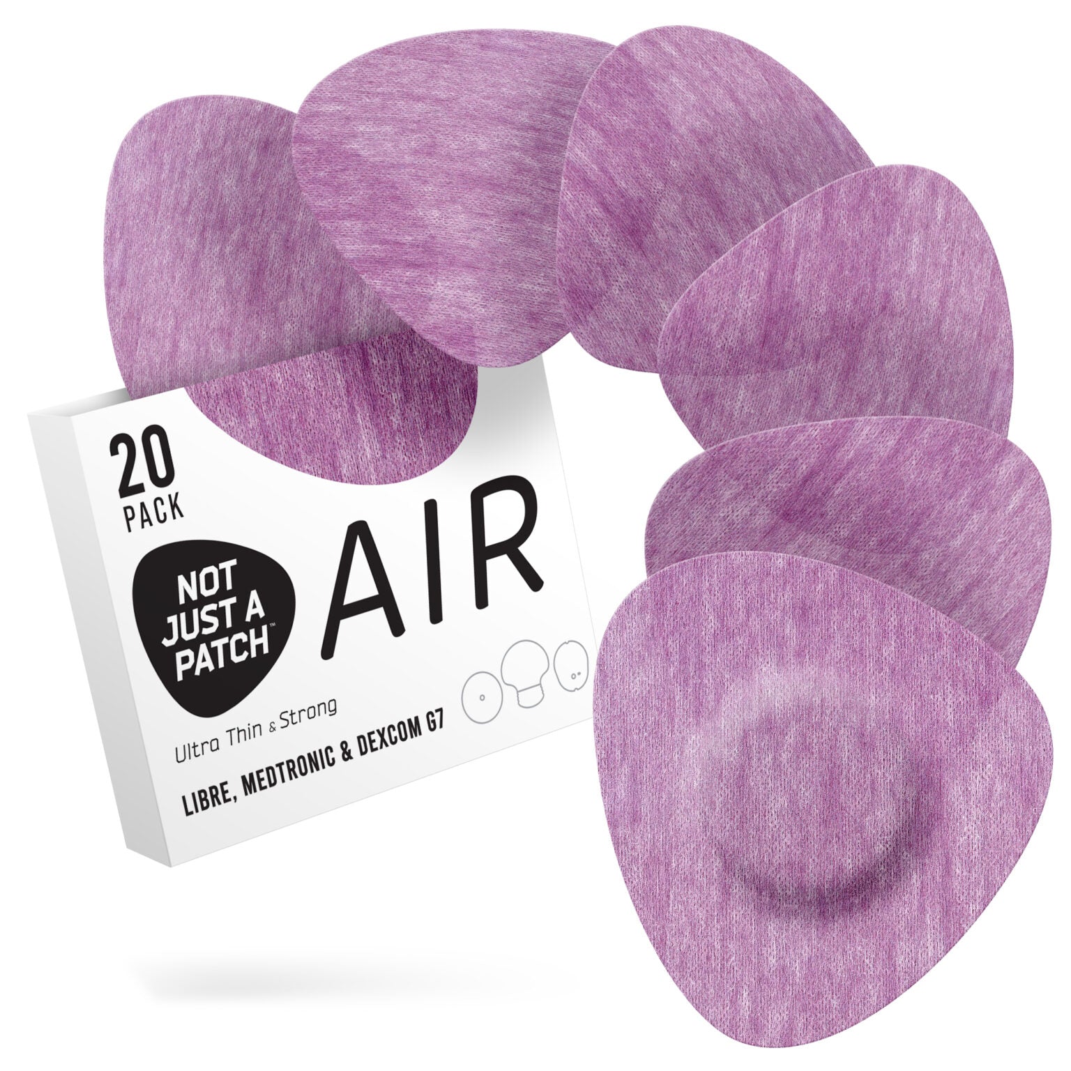 Air Patch Original – סגול 20 יח׳
