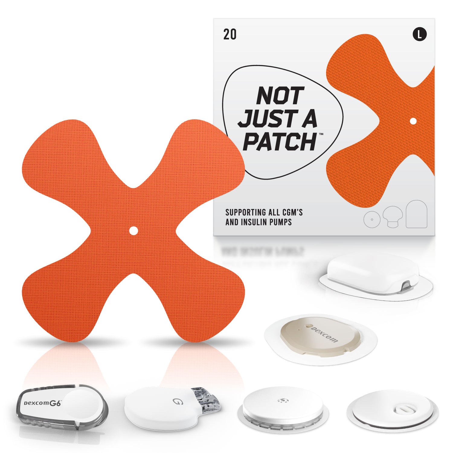 X- Patch כתום 20 יח׳